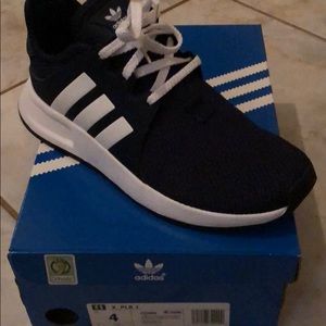 Adidas sneakers x_plr j size 4 youth boys